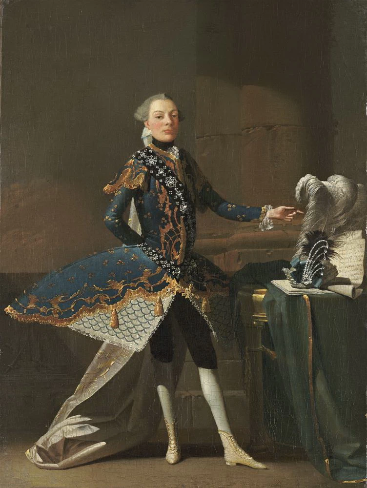Ritratto del Castrato Carlo Scalzi